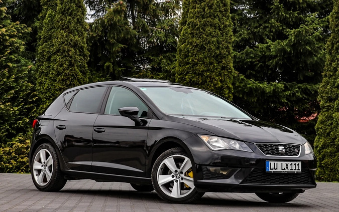 Seat Leon cena 38900 przebieg: 225822, rok produkcji 2014 z Różan małe 781